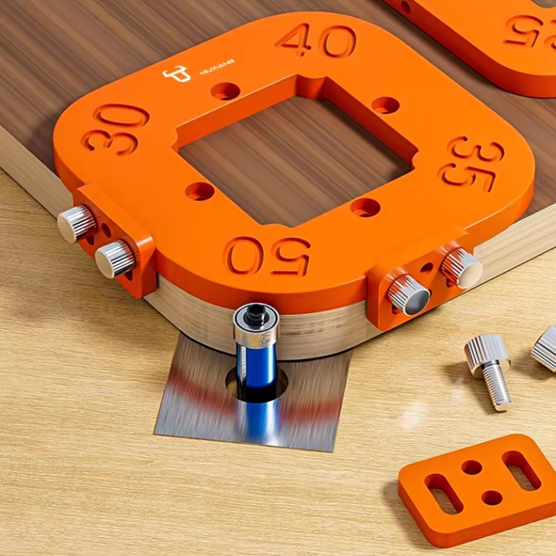 Woodworking Design Software - ไม้ Router มุมรัศมีแม่แบบ Jig R10 to