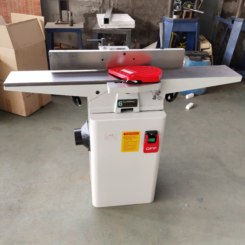 Bench Plane Jointer - เครื่องไสไม้ขนาด 6 นิ้ว พร้อมโต๊ะเหล็กหล่อ ปรับระดับได้ สำหรับงานไม้