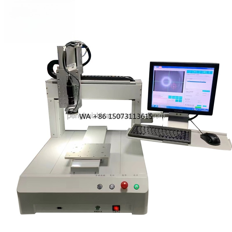 Xyz Woodworking - หุ่นยนต์จ่ายกาว XYZ โปรแกรมคอมพิวเตอร์แบบกำหนดเอง กล้อง CCD สามแกน
