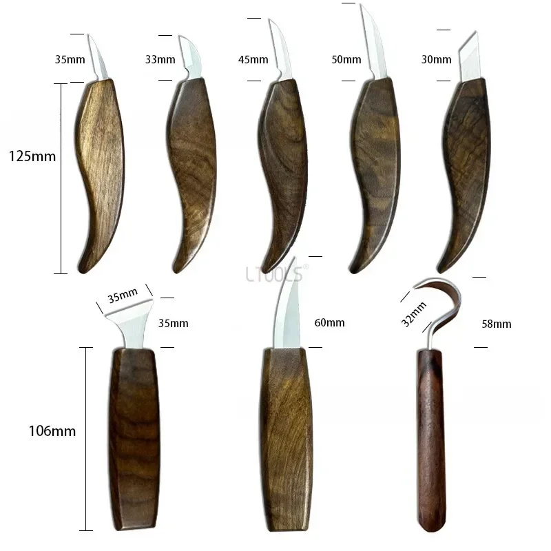 Woodworking Manufacturing - ใหม่ Mini งานไม้แกะสลักชุดมีด Professional Edge ตัดและ