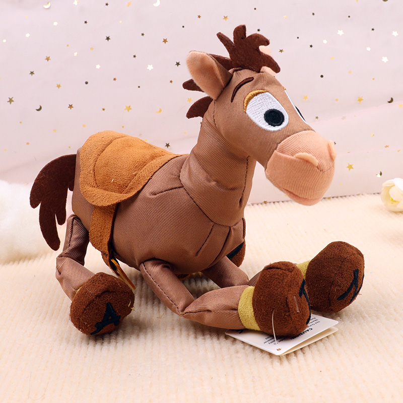 Woodworking Horse - ตุ๊กตาผ้าฟैบรिक บูลไซ ทอย สตอรี่ สำหรับเด็ก ตุ๊กตาม้า