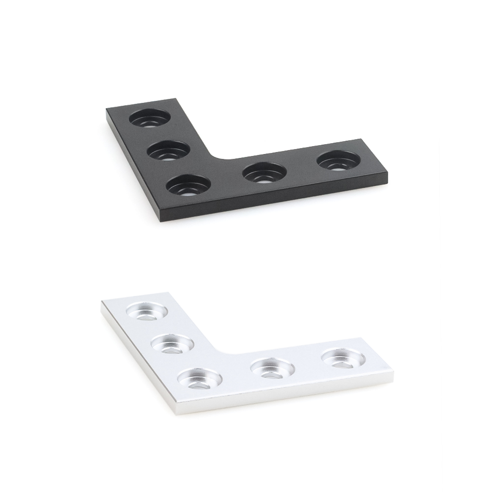 Woodworking Joints - 2 ชิ้น/ล็อต แผ่นเชื่อมมุม 90 องศา แบบ
