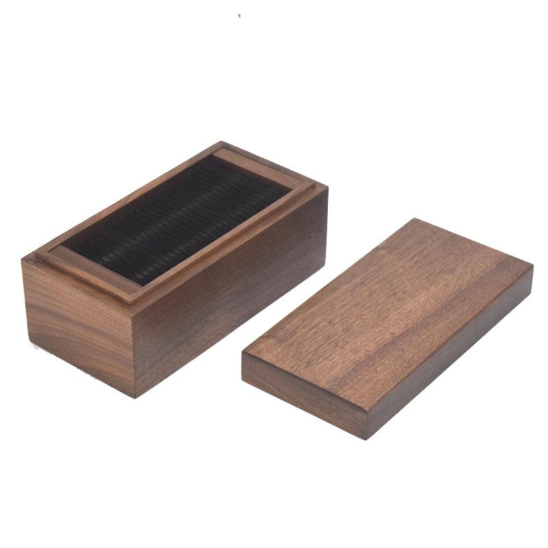Woodworking Design Software - เครื่องมือลับคมที่แม่นยำสำหรับช่างตัดเสื้อและนักออกแบบแฟชั่น - ที่ลับคมมีดชอล์กสำหรับงานตัดเย็บและเครื่องเจียรละเอียดทำจากไม้วอลนัทสีดำ