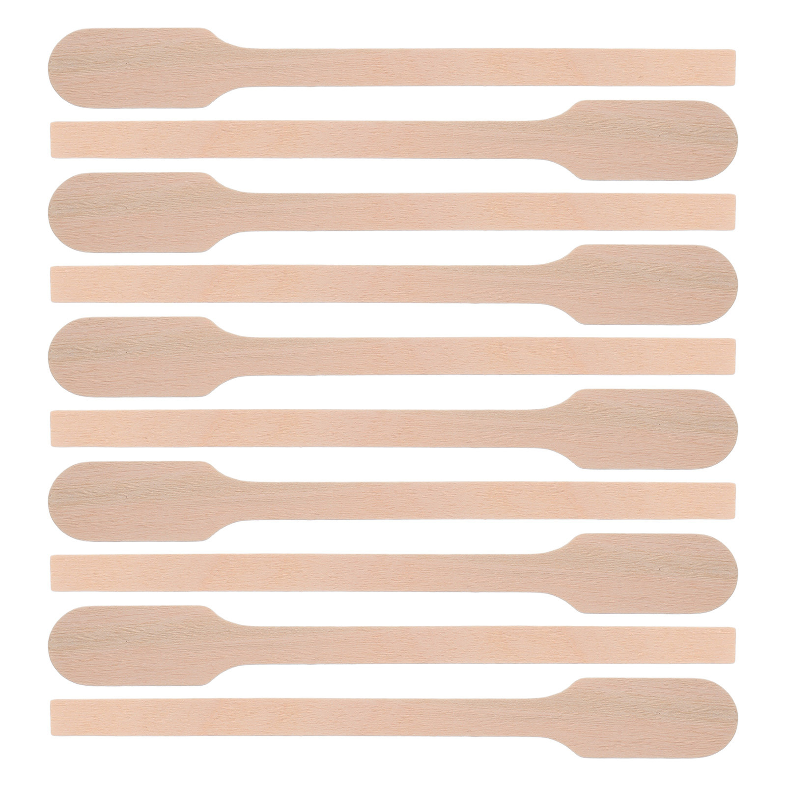 Wood Woodworking - ไม้คนสีไม้ 200 ชิ้น ขนาด 5 นิ้ว