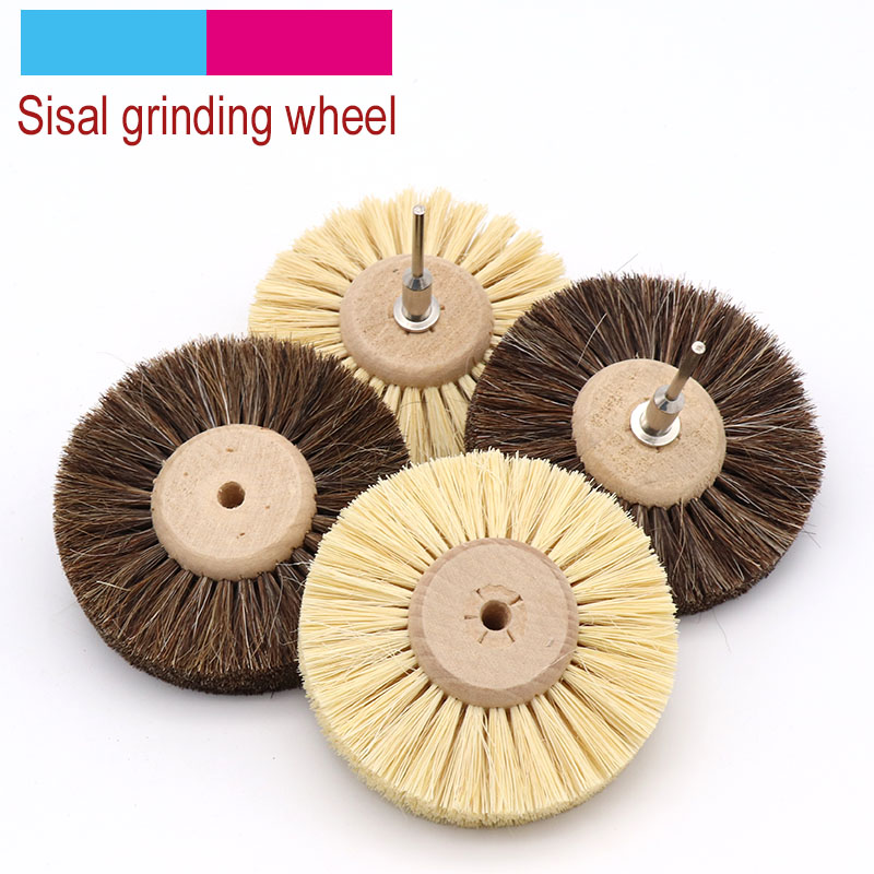 Woodworking Horse - 1Pcs ขัด Sisal Filament หรือม้าผมแปรงขัดขัด Buffing