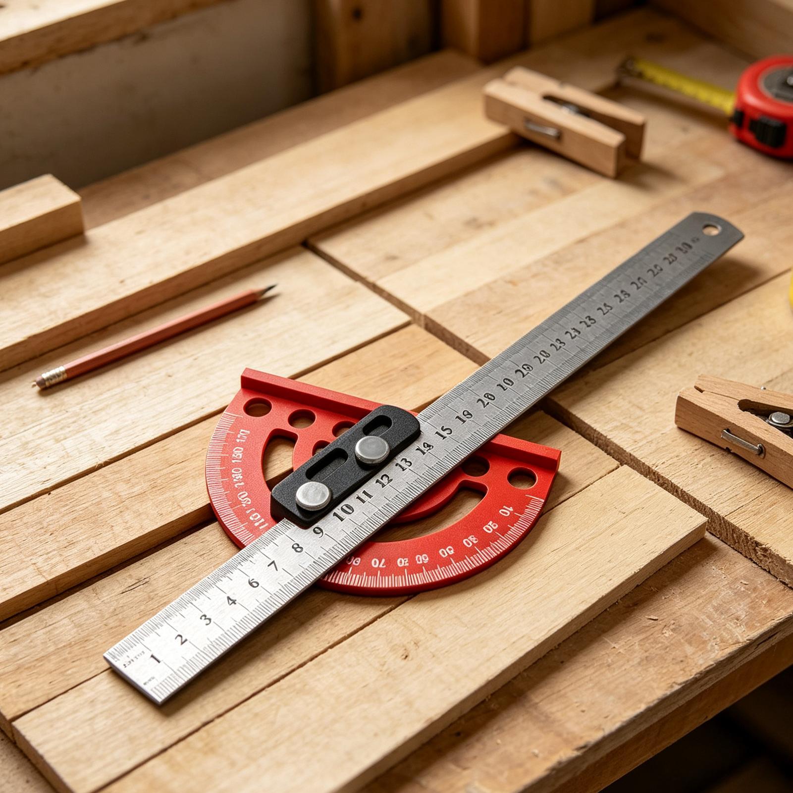 เครื่องมือวัดมุมความแม่นยำสูง  - Woodworking For Engineers บทวิจารณ์และราคา