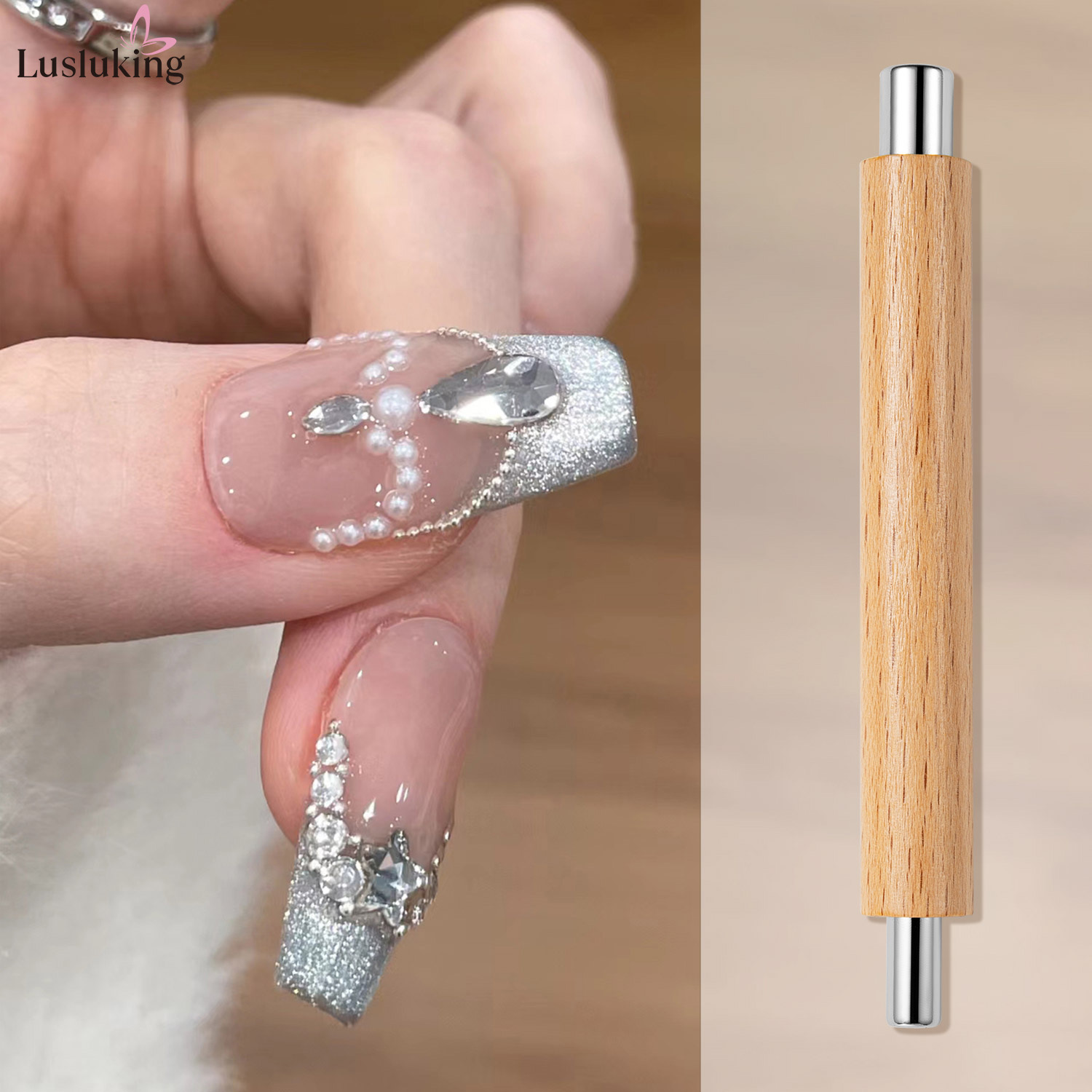 1 PC Nail Art เล็บ Magnetic St - Woodworking Design Software บทวิจารณ์และราคา