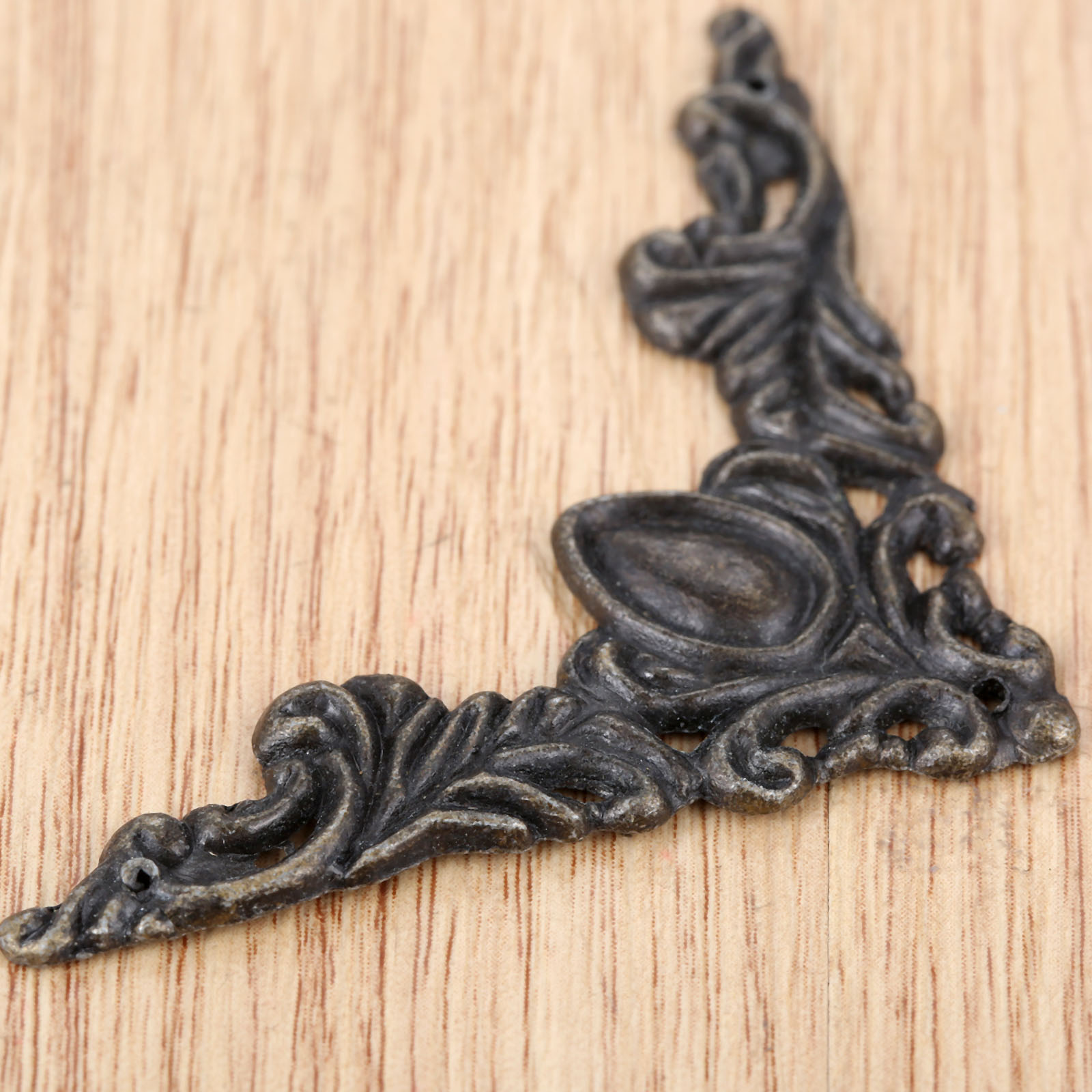 4Pcs Antique Bronzeตกแต่งป้องก - Woodworking Book บทวิจารณ์และราคา