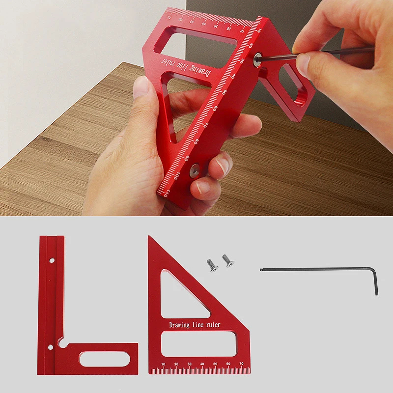 เครื่องมือวัดมุมฉากงานไม้ ทำจา - Woodworking For Engineers บทวิจารณ์และราคา