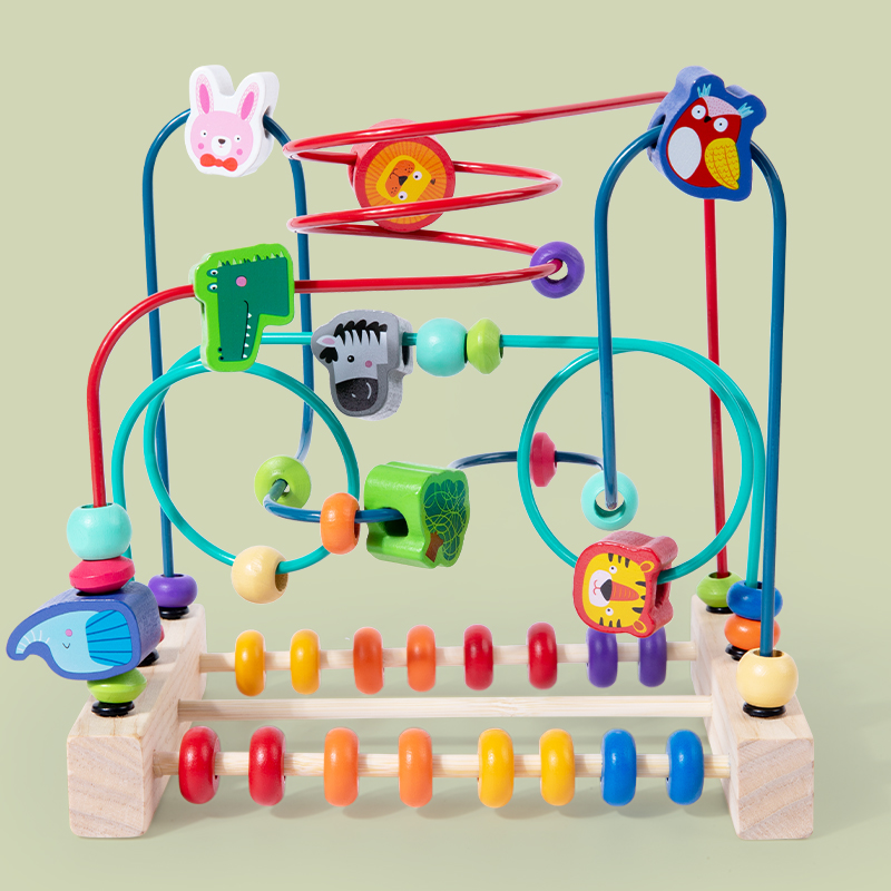 Montessori ของเล่นไม้ Roller C - Woodworking For Kids บทวิจารณ์และราคา