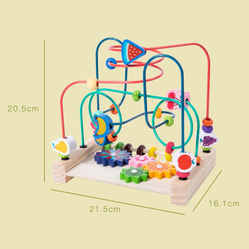 Montessori ของเล่นไม้ Roller C - Woodworking For Kids บทวิจารณ์และราคา