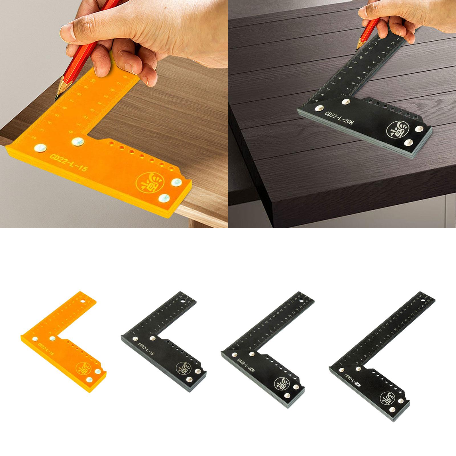 ไม้บรรทัดวัดมุมรูปตัว L สำหรับ - Woodworking For Engineers บทวิจารณ์และราคา