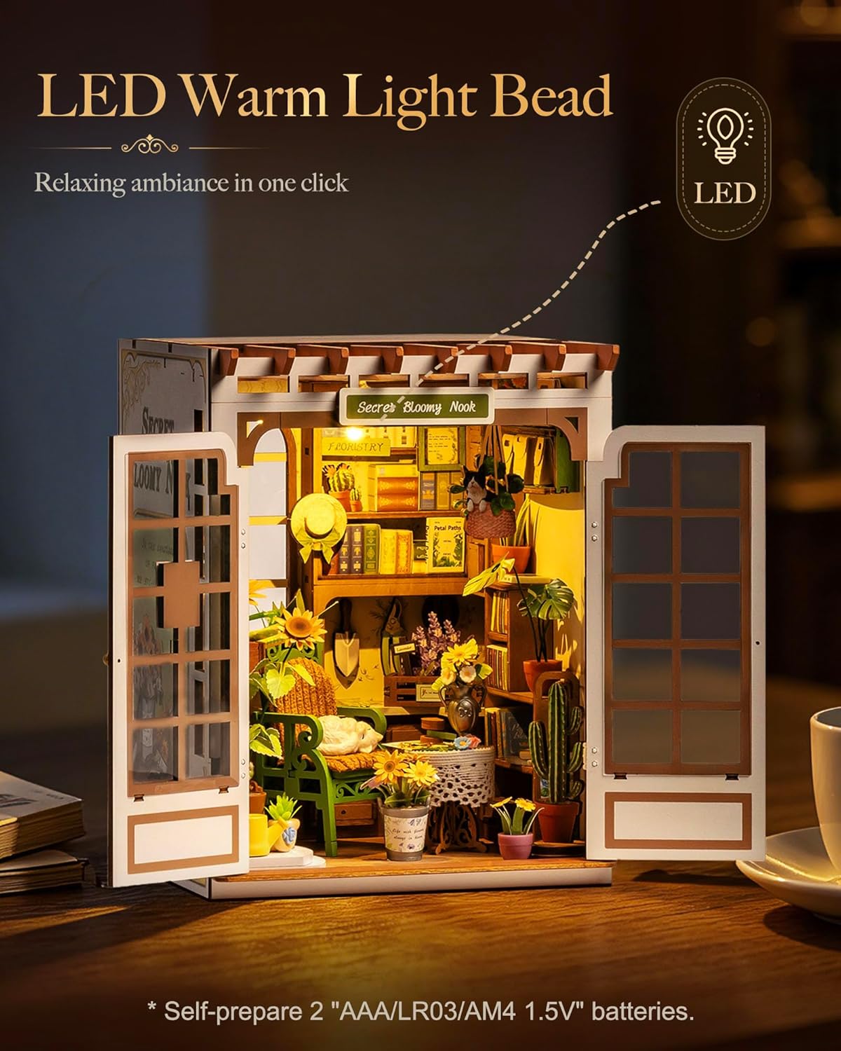 ชุดประกอบโมเดลหนังสือจิ๋ว Roli - Woodworking Book บทวิจารณ์และราคา