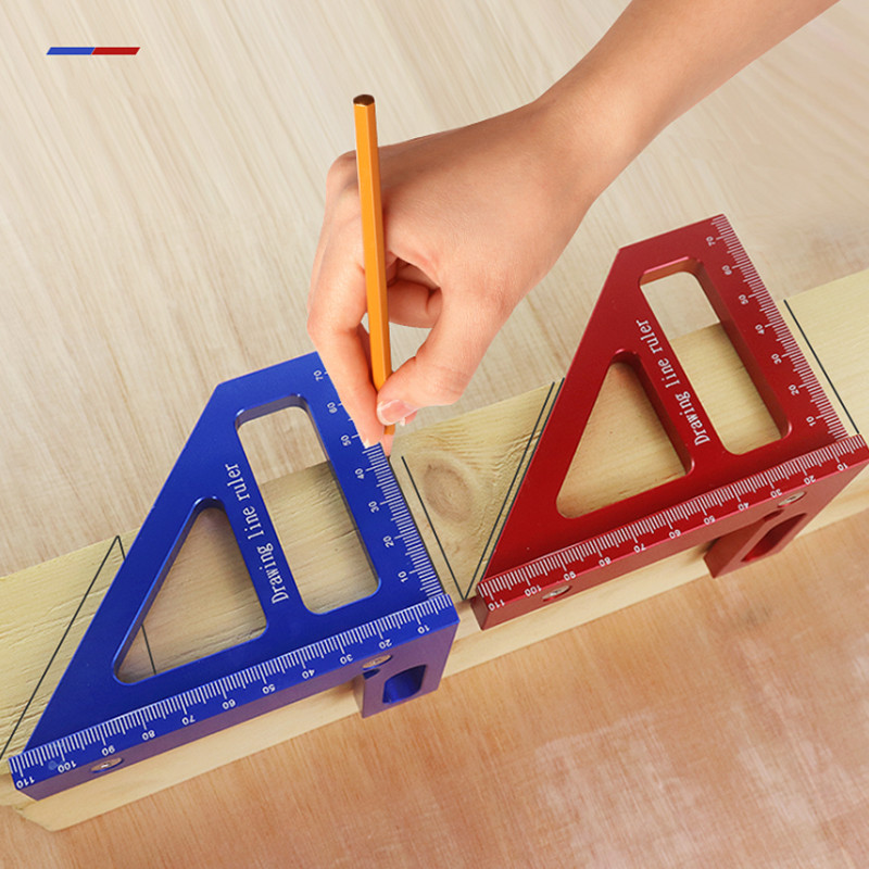 ไม้บรรทัดวัดมุมฉากงานไม้ อลูมิ - Woodworking For Engineers บทวิจารณ์และราคา
