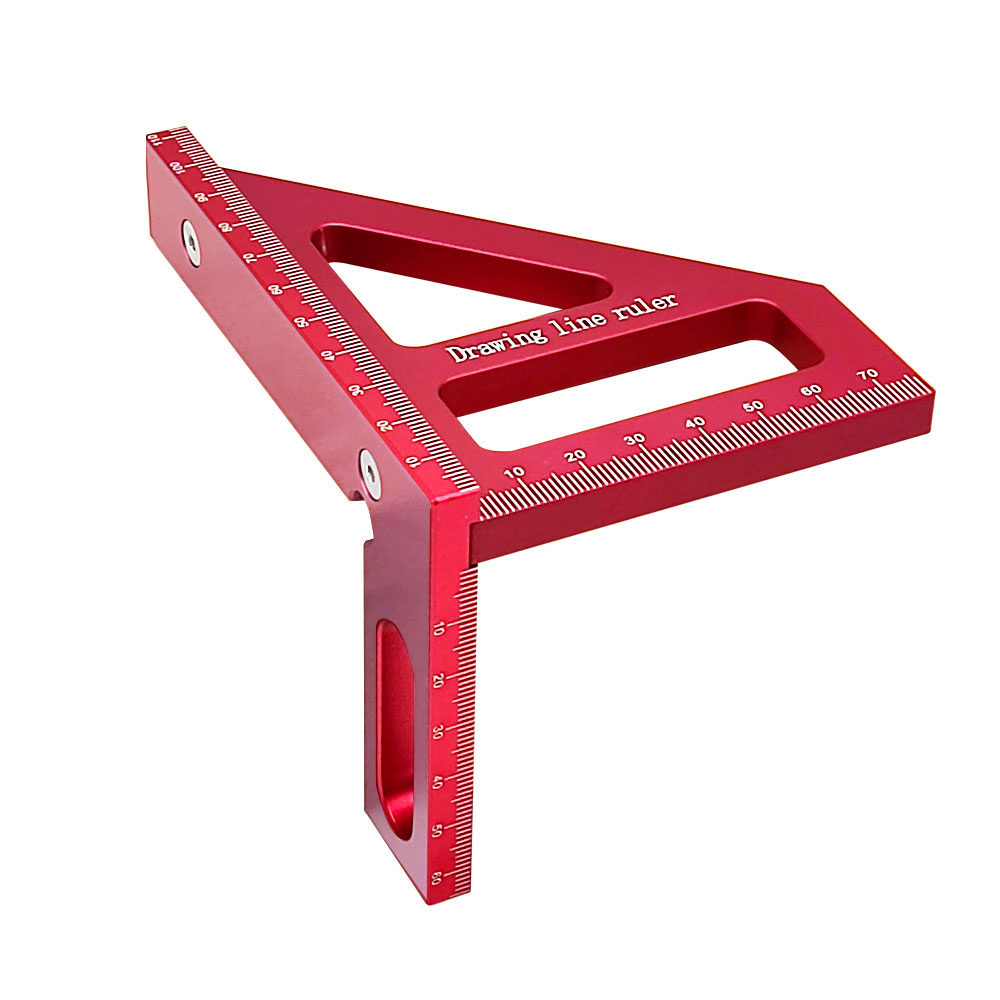 ไม้บรรทัดวัดมุมฉากงานไม้ อลูมิ - Woodworking For Engineers บทวิจารณ์และราคา