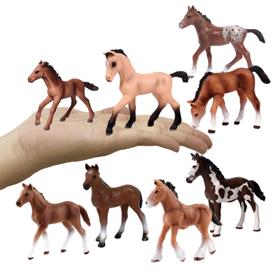 รูปปั้นม้า ของเล่นรูปสัตว์ในฟา - Woodworking Horse บทวิจารณ์และราคา