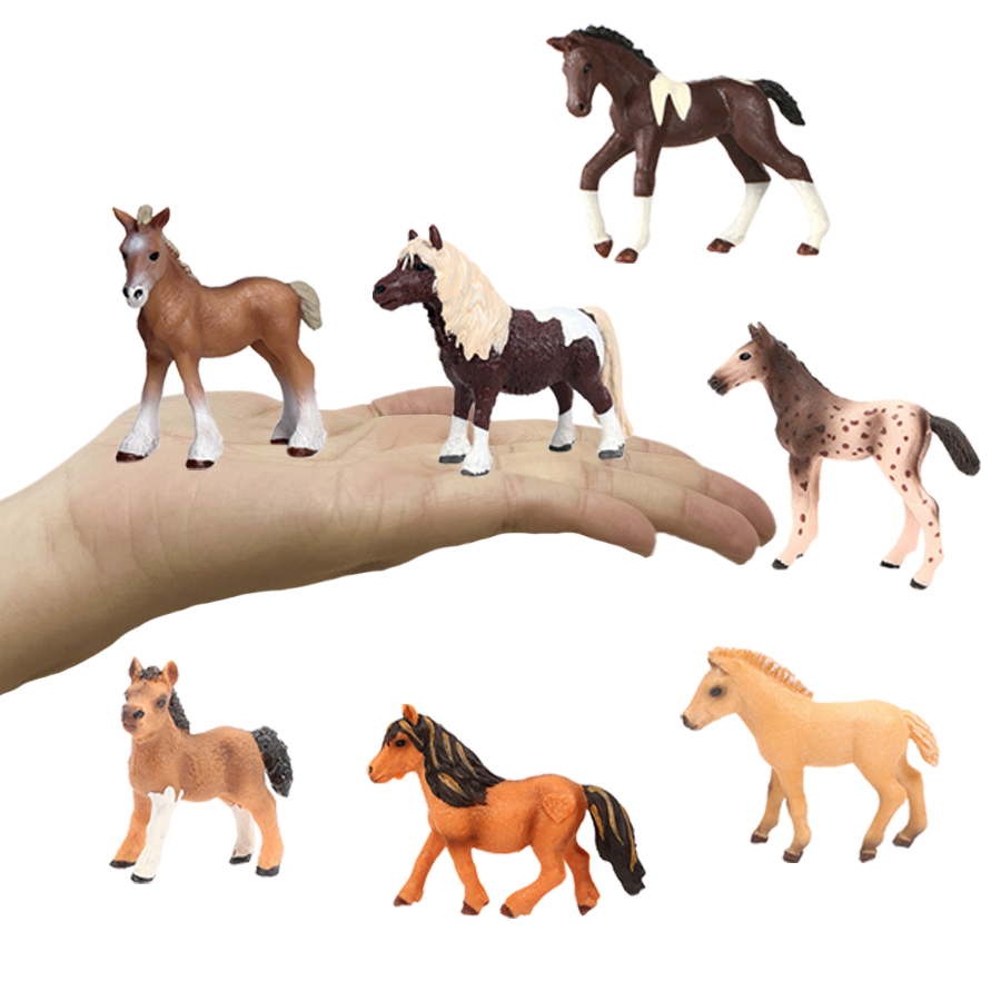 รูปปั้นม้า ของเล่นรูปสัตว์ในฟา - Woodworking Horse บทวิจารณ์และราคา