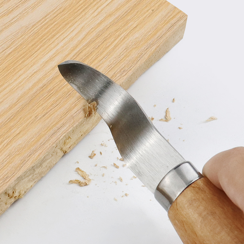 มีดแกะสลักเหล็กสแตนเลส ด้ามไม้ - Woodworking Manufacturing บทวิจารณ์และราคา