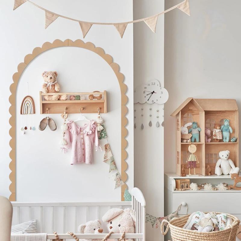 [ใหม่] ของตกแต่งผนังไม้รูปโค้ง - Woodworking For Kids บทวิจารณ์และราคา