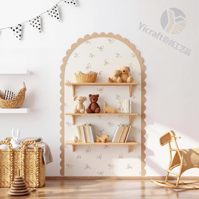 [ใหม่] ของตกแต่งผนังไม้รูปโค้ง - Woodworking For Kids บทวิจารณ์และราคา