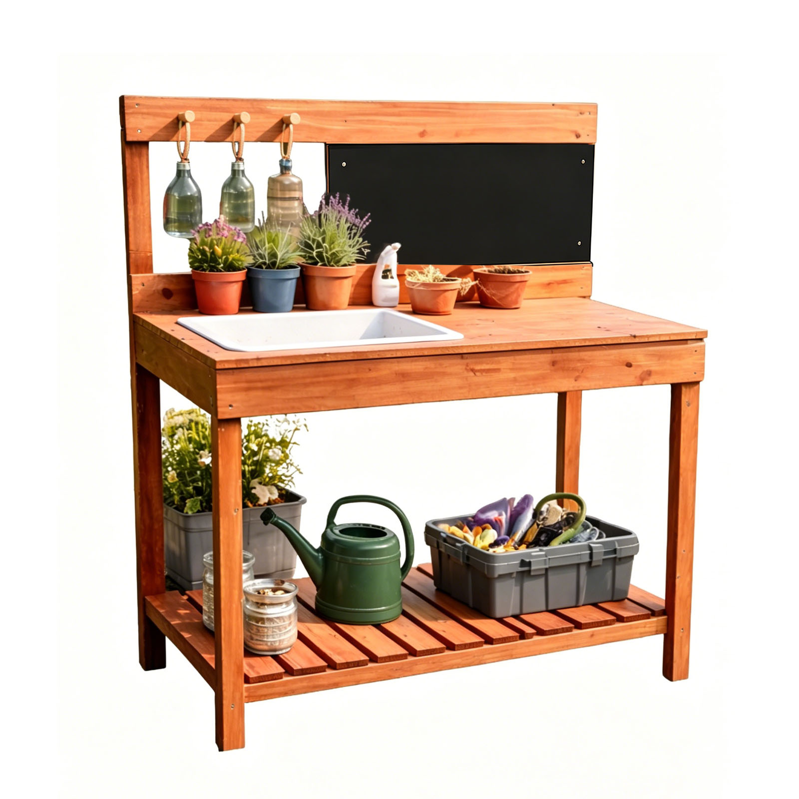 โต๊ะปลูกต้นไม้ไม้สำหรับเด็ก ใช - Woodworking For Kids บทวิจารณ์และราคา
