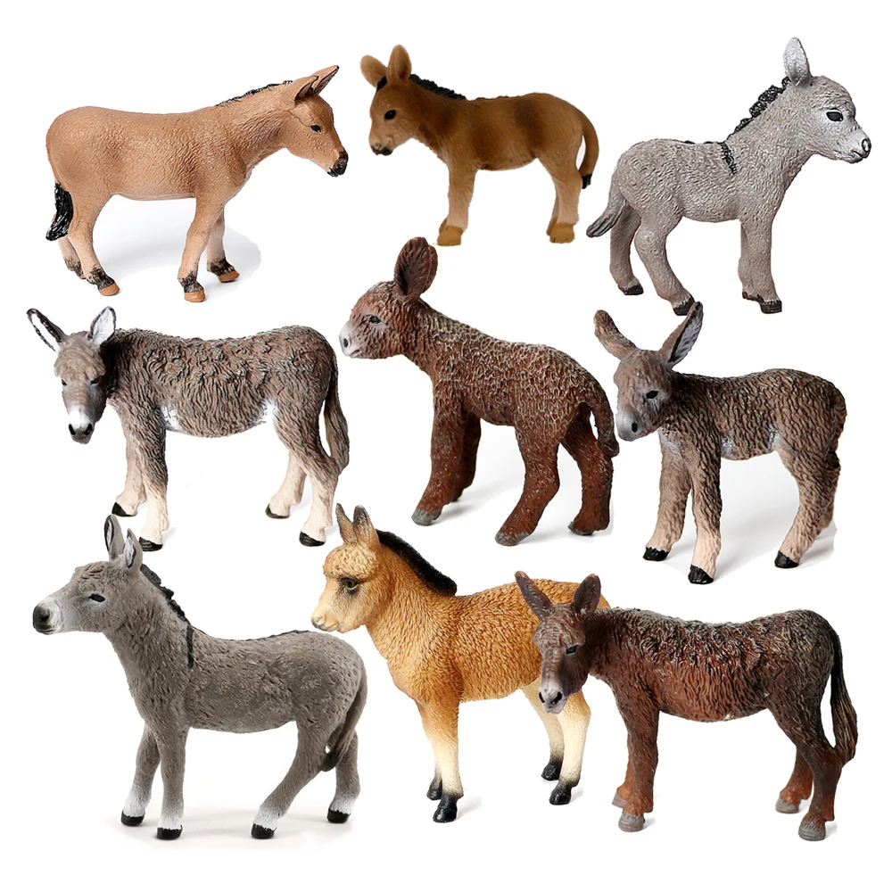 Donkey ของเล่นตัวเลขสัตว์ฟาร์ม - Woodworking Horse บทวิจารณ์และราคา