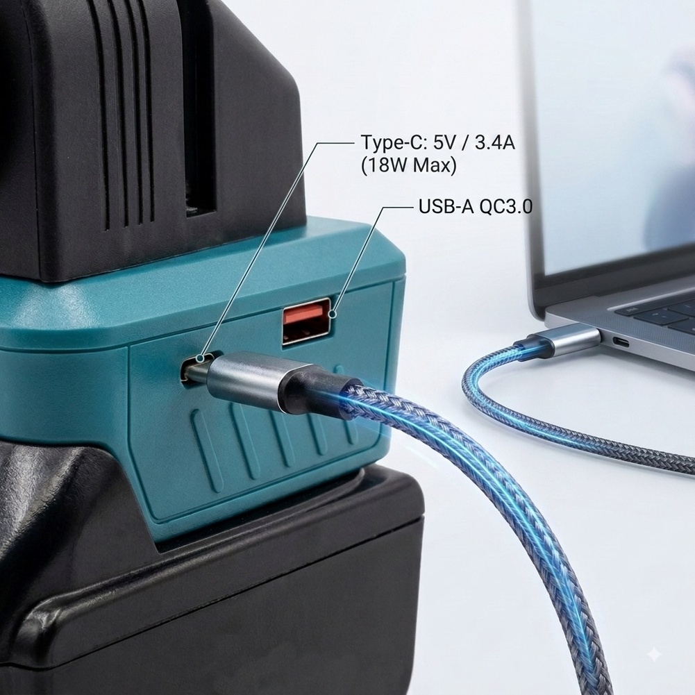 อะแดปเตอร์แปลงแบตเตอรี่ 15-21V - Woodworking Qc บทวิจารณ์และราคา