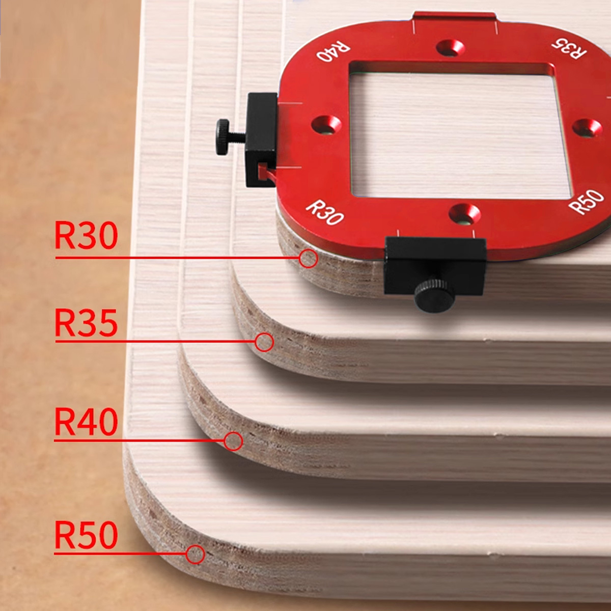 ชุดแม่แบบมุมโค้งมนอะลูมิเนียมส - Woodworking Design Software บทวิจารณ์และราคา