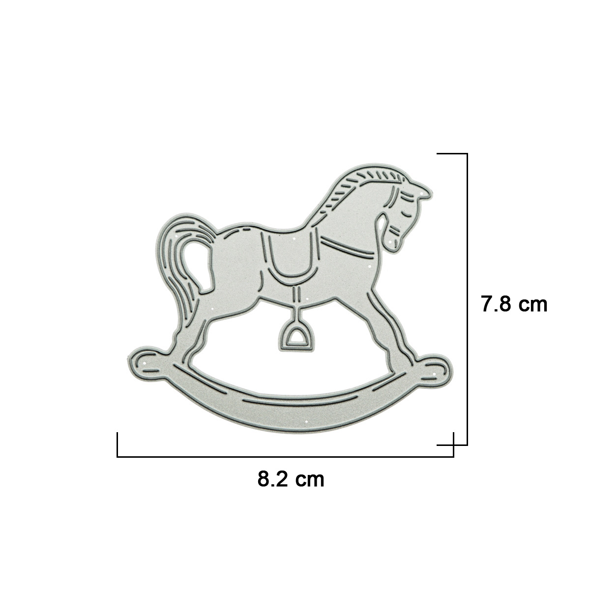 โลหะที่ตัดลายกระดาษ Scrapbooki - Woodworking Horse บทวิจารณ์และราคา