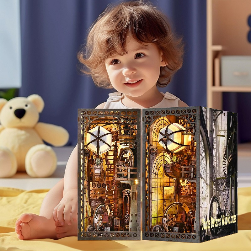 ชุดทำมินิบุ๊คนุ๊ก DIY บ้านตุ๊ก - Woodworking Book บทวิจารณ์และราคา