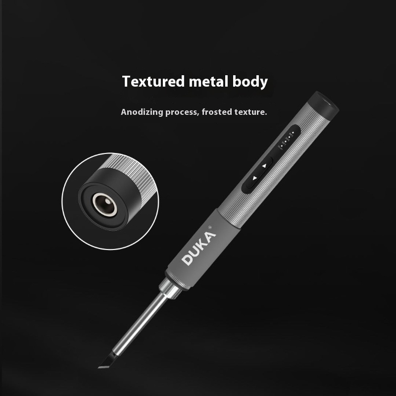   เครื่องบัดกรีไฟฟ้าแบบพกพา DU - Woodworking Qc บทวิจารณ์และราคา