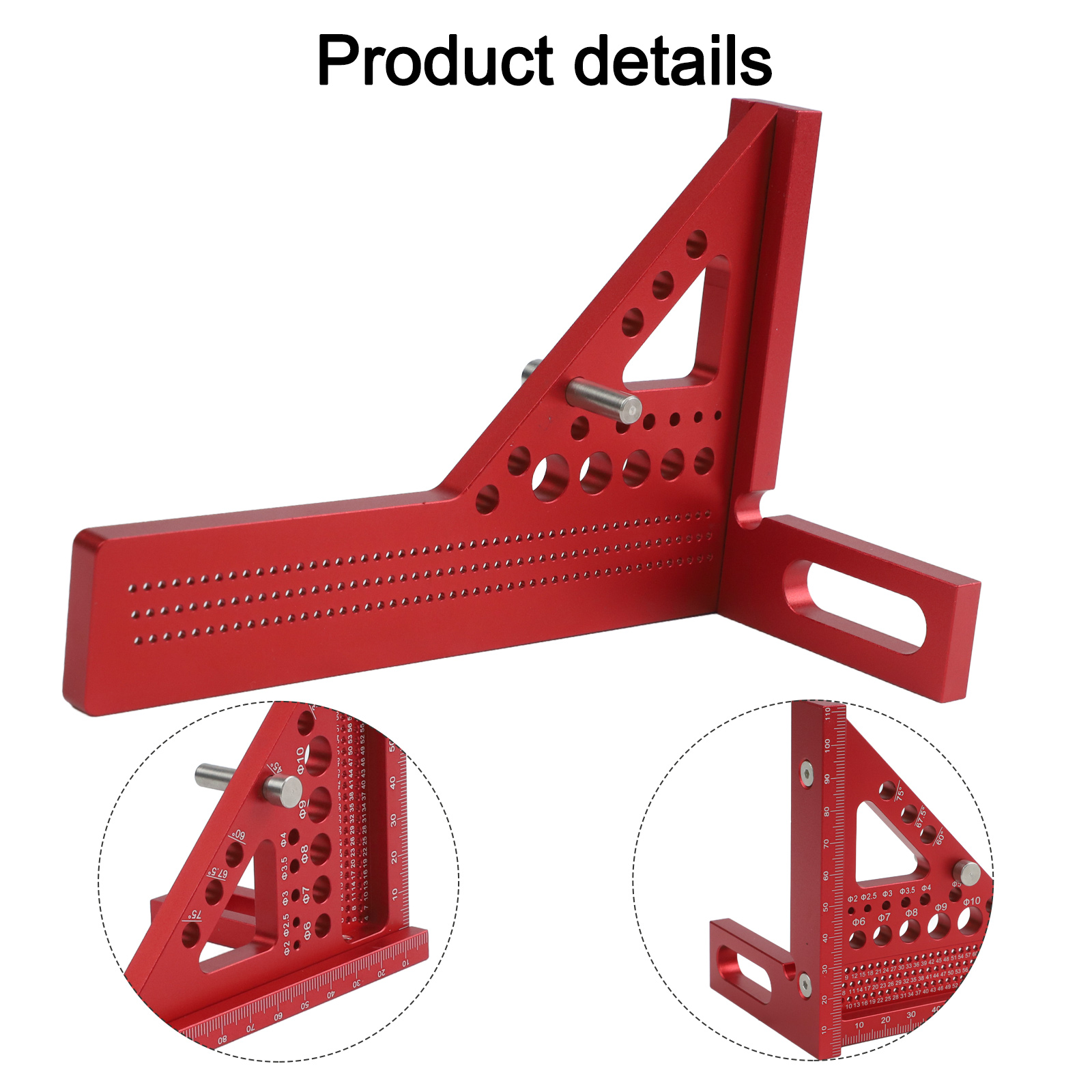 ไม้บรรทัดวัดมุม 3 มิติ สีแดง พ - Woodworking For Engineers บทวิจารณ์และราคา