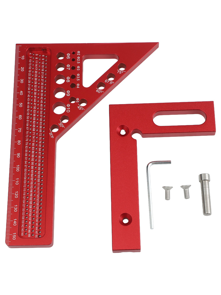 ไม้บรรทัดวัดมุม 3 มิติ สีแดง พ - Woodworking For Engineers บทวิจารณ์และราคา