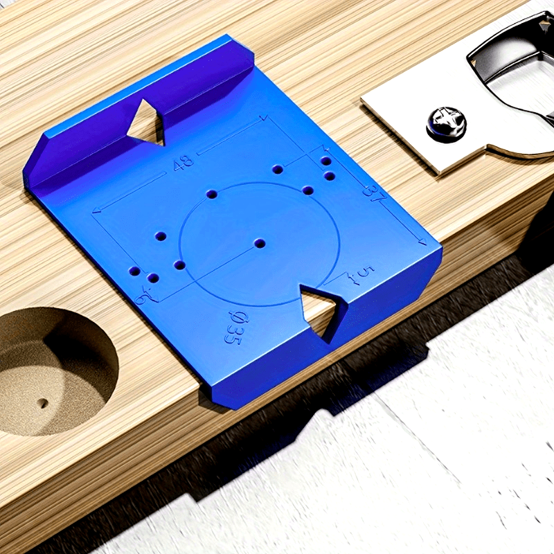 อุปกรณ์ช่วยเจาะรูบานตู้ไม้ 1 ช - Woodworking Design Software บทวิจารณ์และราคา