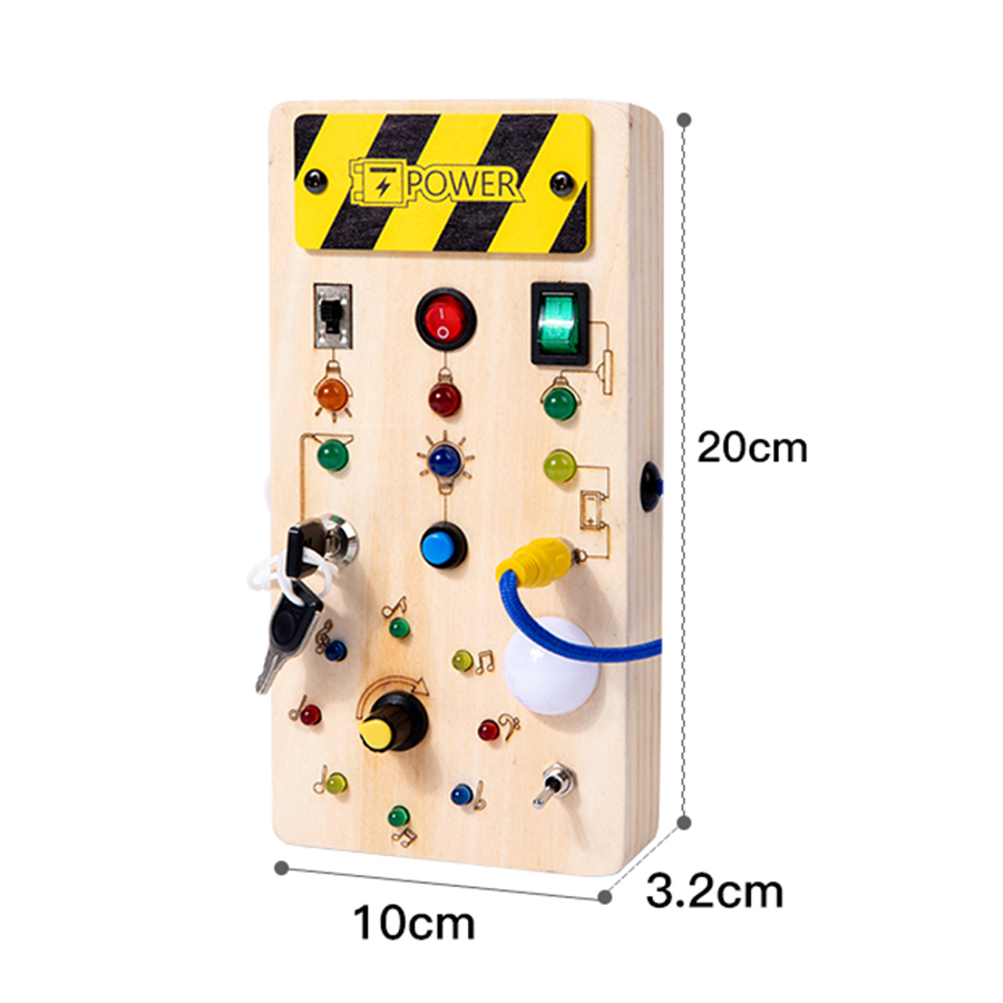 Montessori Busy Board Sensory  - Woodworking For Kids บทวิจารณ์และราคา