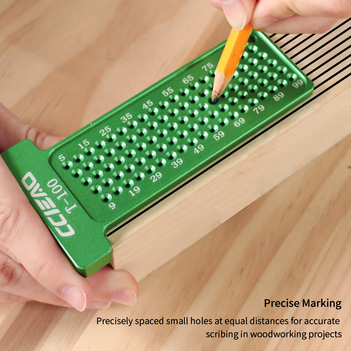 4 นิ้ว/100 มม.ไม้ Scribe,เมตริ - Marking Gauge Tool บทวิจารณ์และราคา