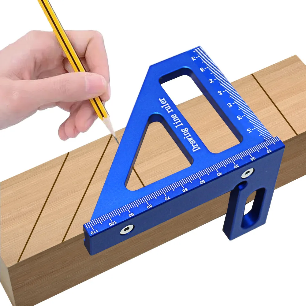 ไม้บรรทัดวัดมุมฉากงานไม้ อลูมิ - Woodworking For Engineers บทวิจารณ์และราคา